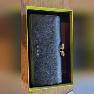 Ted Baker Black Leather Wallet